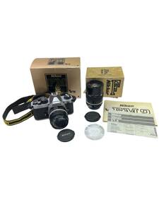 Nikon ニコン 一眼レフ フィルムカメラ FM2 レンズ 50mm 1:1.4 + NIKKOR 135mm 1：2.8