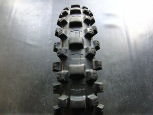 単品中古オフタイヤ!ダンロップ◎GEOMAX MX3S. 100/90-19. ほ254:22075