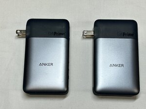 【中古】アンカー Anker 733 Power Bank (GaNPrime PowerCore 65W) A1651 モバイルバッテリー 充電器 PSEマーク付き 　2点セット　 №A43