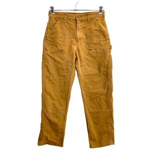 Carhartt ワークパンツ W31 カーハート ダブルニー ペインターパンツ ブラウン コットン メキシコ製 古着卸 アメリカ仕入 2405-625