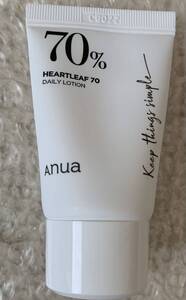 Anua アヌア　ドクダミ70% デイリーリリーフローション　乳液　20ml 韓国コスメ