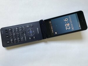 再GB094 docomo SH-02K ブルーブラック ジャンク