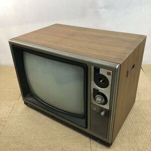 ●【売り切り】nationalナショナル 松下電器 カラーテレビ Pana ColorパナカラーTH20-A27(A) ブラウン管テレビ 昭和レトロ 現状品