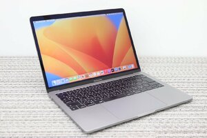 N④ 1円♪【2017年！・i5】Apple/MacBook ProA1708(13-inch,2017,TwoThunderbolt 3ports)/core i5-2.3GHz/16GB/SSD：256GB