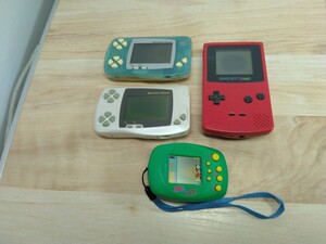 V　ジャンク　ワンダースワン　 ゲームボーイカラー　電車でGO　Wonder Swan GAMEBOY color　ゲーム機　おもちゃ　玩具