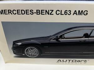 オートアート1/18 メルセデス ベンツ CL63 AMG 中古多少難あり(美品）！！ブラック