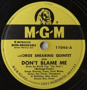 ◆ GEORGE SHEARING Quintet ◆ Don 