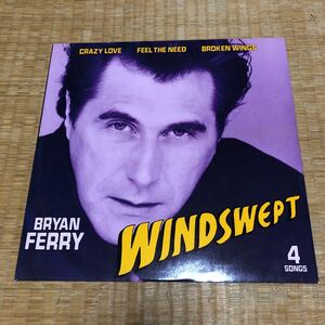 ブライアン・フェリー Bryan Ferry Windswept UK盤レコード【12インチシングル】