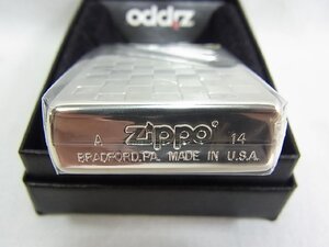 ZPPOジッポオイルライタ－新品未使用未開封品【A Zippo 14刻印有り】：定価￥11000長期保管品専用共箱入り入り