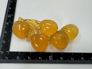 【0423】ヴィンテージ アクセサリー 鼈甲　べっ甲　帯留め　和装小物　　1円から