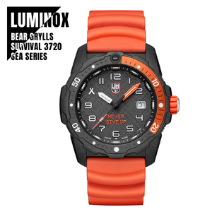 LUMINOX ルミノックス BEAR GRYLLS SURVIVAL 3720 SEA SERIES ベアグリルス サバイバル シー 3729.NGU オレンジ メンズ 腕時計 ★新品