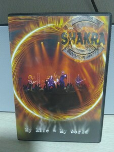 ☆SHAKRA☆WY LIFE - MY WORLD LIVE AT Z7【必聴盤】シャクラ ライヴ DVD+CD 貴重 ポスター付属