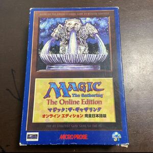 【希少　コレクション】マジック・ザ・ギャザリング　完全日本語版　MICRO PROSE版　PCゲーム Magic The Gathering トレーディングカード