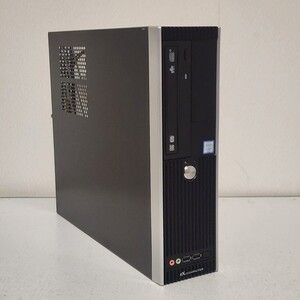 【送料無料】TSUKUMO eX.computer エアロスリム スリムタワー型PCケース(MicroATX) 300W TFX電源ユニット DVDドライブ搭載