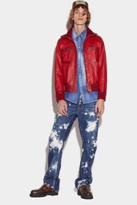 DSQUARED2 ディースクエアード 新品 ROADIE JEAN ワイドめ デニム 46サイズ 