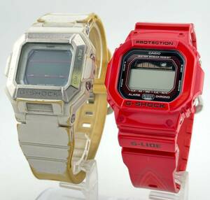 「カシオ　1円～」　「CASIO」　GLX-5600　G-7800P　ジーショック　スクエア　腕時計　不動　メンズ　W8230