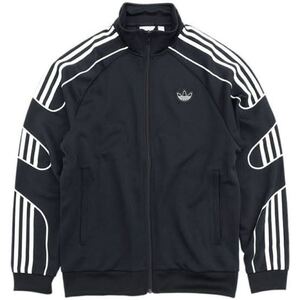 新品 M アディダス adidas トラックジャケット ジャージ ジャケット トレフォイルロゴ オリジナルス Originals ブラック トラックトップ