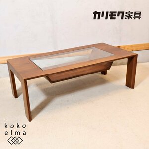 karimoku カリモク家具 ウォールナット材 リビングテーブル TU4260 センターテーブル モダン シンプル ローテーブル 北欧スタイル ED325