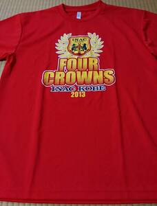 INAC神戸　記念Tシャツ 　FOUR CROWNS2013