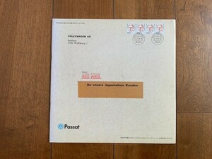 NISSAN VOLKS WAGEN AG Passat 日産 フォルクスワーゲン パサート カタログ 1990年 32ページ 未開封品 ★10円スタート★