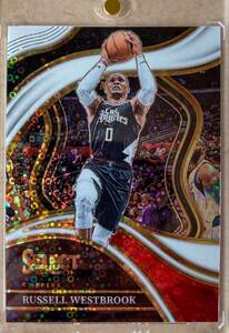 75枚限定 2023-24 Panini Select Russell Westbrook Courtside White Disco Prizm ラッセル・ウェストブルック