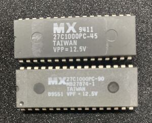 MX27C1000PC-45,-90 CMOS EPROM Set