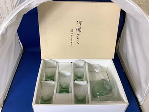 ○●○佐々木クリスタル　冷酒グラスセット(現状品)○●○