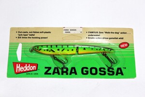 ■s3568 HEDDON ZARA GOSSA ヘドン ザラゴッサ 希少 デッドストック 130mm gra ■未使用