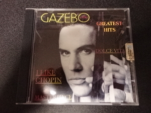 GAZEBO（ガゼボ）「GREATEST HITS」1997年輸入盤ベスト盤D.V.MORE RECORD CDDV 6103 雨音はショパンの調べ