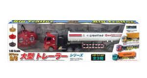 童友社 1/48 タンクローリートレーラー 完成品ラジコン 27MHz　送料無料