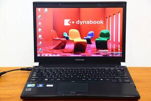 東芝 dynabook R730/38A Core i5　M560(2.67GHz) メモリ4GB HDD500GB DVD WINDOWS 7 PRO　中古動作品