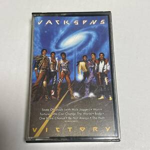 JACKSONS VICTORY ジャクソンズ カセットテープ TAPE michael jackson