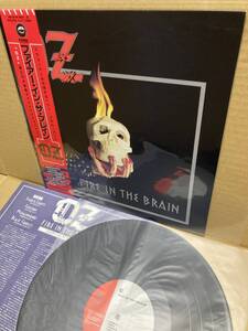 美盤LP帯付！オズ OZ / Fire In The Brain ファイアー・イン・ザ・ブレイン FEMS SP20-5104 北欧 HEAVY METAL 1984 JAPAN 1ST PRESS OBI NM