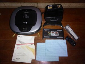 ★☆ロボット掃除機 エリア認識で規則正しく効率よく掃除！LG HOM-BOT VR6260LVM スクエア 予備パーツ有☆★