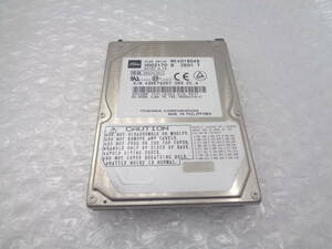 TOSHIBA MK4018GAS 2.5型HDD 40GB IDE 中古動作品(H657)