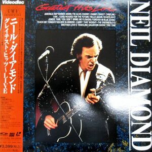 0/国内版中古LD☆ニール・ダイヤモンド（NEIL DIAMOND）「グレイテスト・ヒッツ～ライブ」60分☆LAアクエリアス・シアターで収録