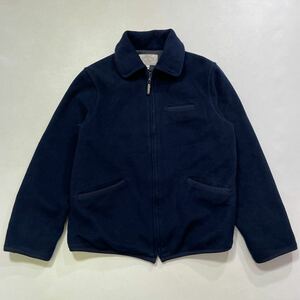 314 ARMANI JEANS イタリア製 ジップアップ フリースジャケット ネイビー レディース アルマーニ ジーンズ 41018S