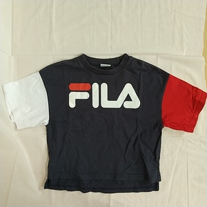 ★FILA　フィラ　Ｔシャツ　トリコロール　美品　サイズ１４０