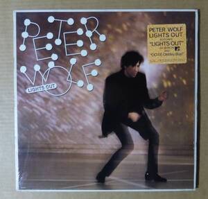 PETER WOLF (THE J. GEILS BAND) 「LIGHTS OUT」米ORIG [EMI-AMERICA] ステッカー有シュリンク美品