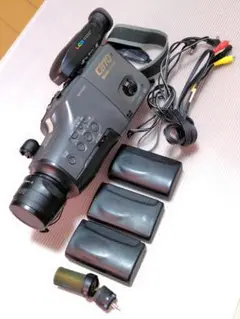 ◆バブル！シャープ SHARP VHS ビデオカメラ 作動未確認！