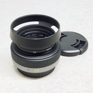 【1円スタート】Panasonic パナソニック LUMIX H-H020 20mm F1.7 ASPH. 未確認ジャンク