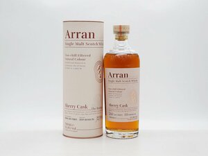 ★1スタ!!【未開栓】Arran アラン（シングルモルトウイスキー）シェリーカスク 700ml/55.8% お酒 アルコール m5-38217 m_z