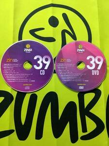 即決　超希少品　大人気　ZUMBA　ズンバ　ZIN39　DVD　＆　CD　インストラクター専用