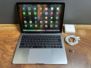 「美品新品バッテリー」Apple MacBook PRO Retina 13inch 2017/CPUi5 2.3GHZ/16GB/SSD256GB/Windows11/office2019/CJ038-6