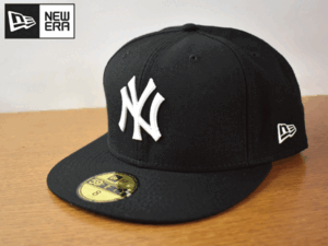 K201《未使用品》NEW ERA ニューエラ 59FIFTY【8 - 63.5cm】NY YANKEES ヤンキース フラット 帽子 キャップ USモデル