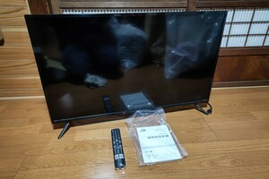 埼玉発 (壊れたらいやなので引取限定)【TCL 40型 フルハイビジョン スマートテレビ 説明書リモコン付き 40S515】美品 作動良好 