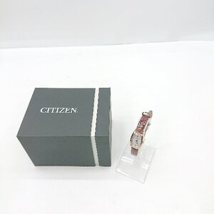 ◇ Θ ◎●未使用● CITIZEN 総柄 腕時計 ブラウン系 レディース メンズ E