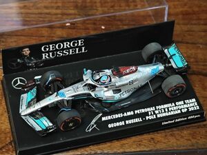 メルセデス AMG W13 #63 G.ラッセル 2022 ハンガリーGP 1/43 PMA 417223163