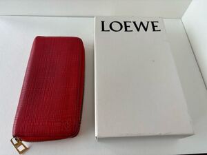 中古品【LOEWE】財布 