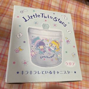 キキララ キャニスター　アリス　未使用品　小物入れ　2018 サンリオ　Sanrio リトルツインスターズ